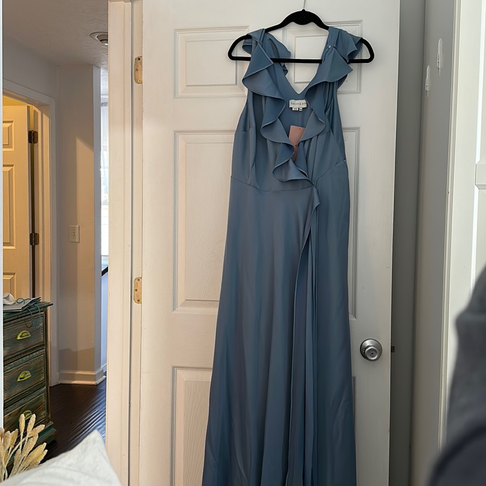 Never worn BHLDN bought bridesmaid dress